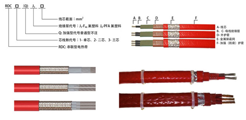 恒功率串联电热带